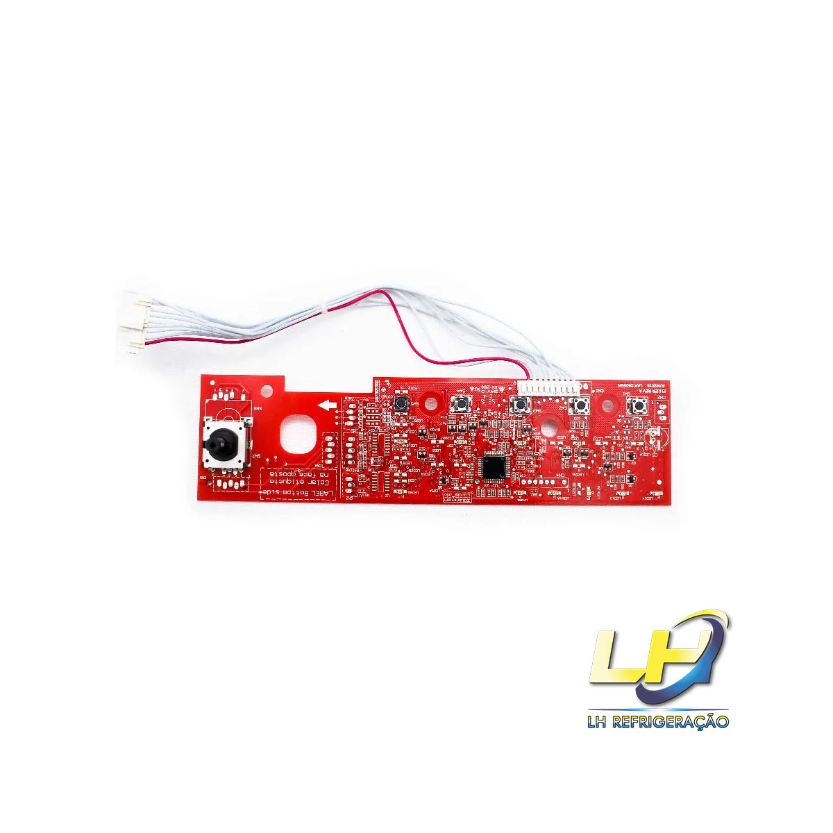 Placa de interface para máquina de lavar bivolt