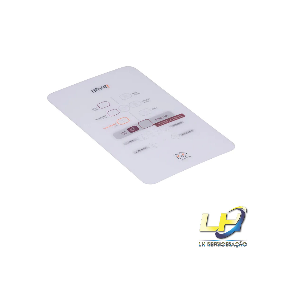 Placa de interface para geladeira bivolt